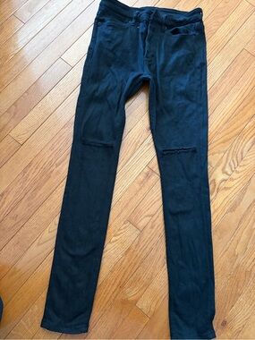 Ksubi Black Skinny Jeans with Branded Waist Label